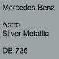 Preview: Mercedes-Benz, Astro Silver Metallic, DB-735.